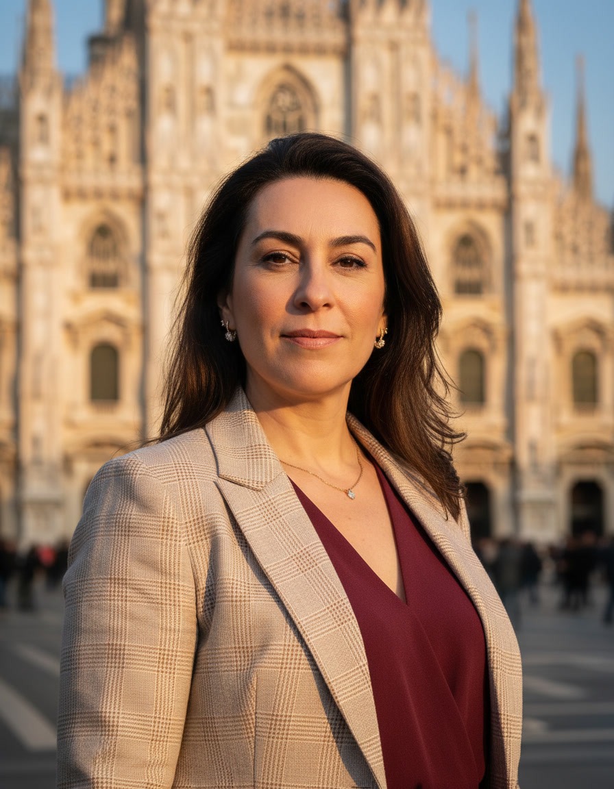 Cintia Dal Bó, autora do e-book Itália Real